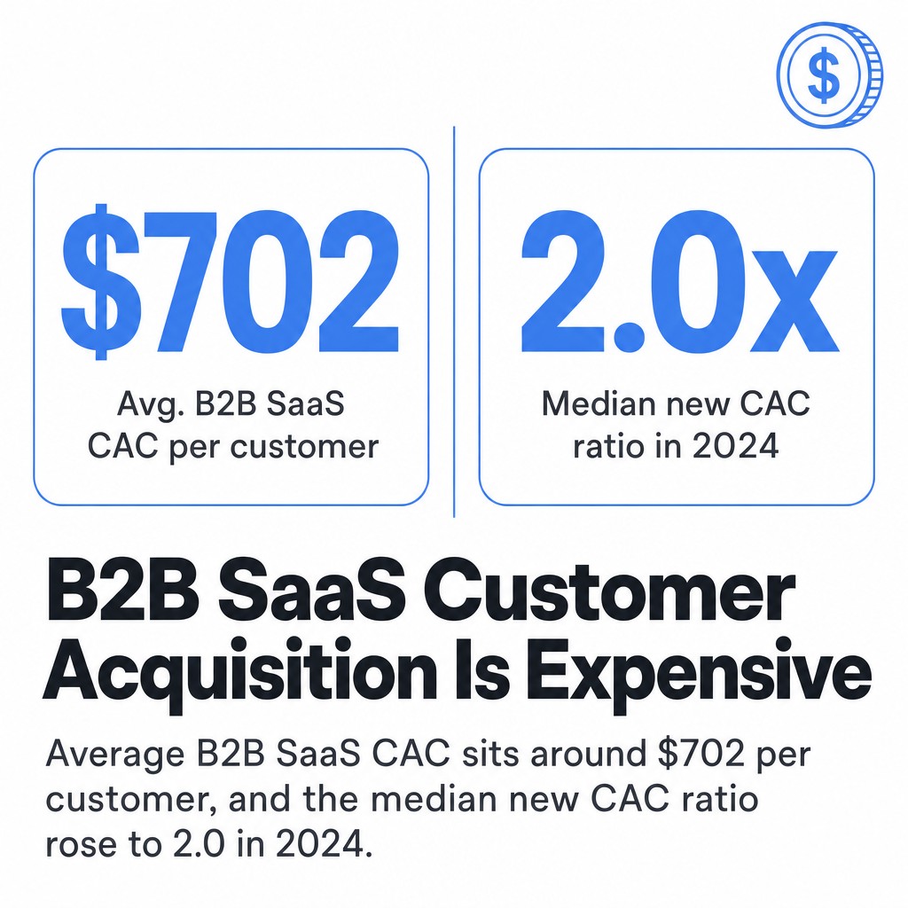 B2B SaaS Customer Acquisition Is Expensive